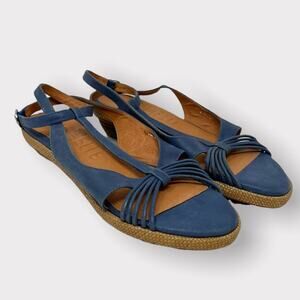 Sachelle Tina Leather Ankle T-Strap Sandal 7.5